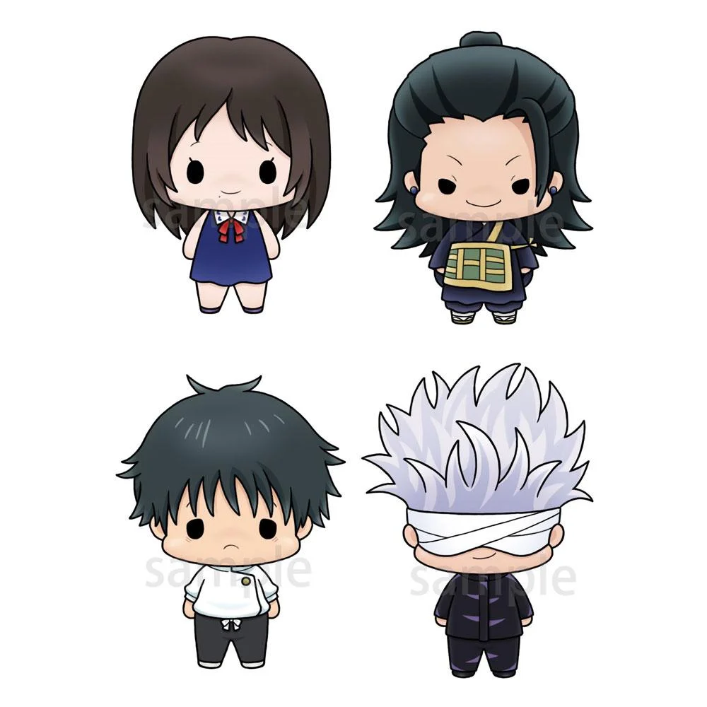 Jujutsu Kaisen 0 Chokorin Mascot Series Trading Figure 5 cm Blind Box - 1 Unidade